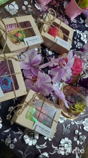 Мыло подарочное ручной работы