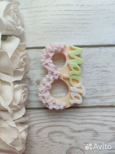 Мыло 8 марта ручная работа