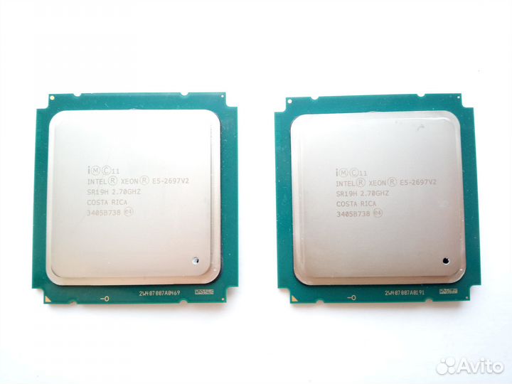 Intel xeon E5 2697 V2 12 ядер LGA 2011