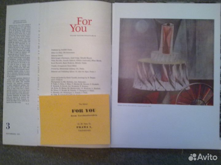 Журнал-For You From Czechoslovakia, 1967