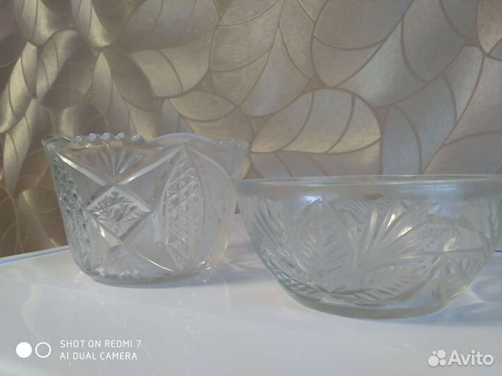 Хрустальная ваза