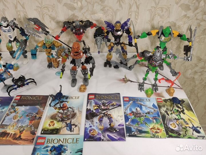 Lego Bionicle 10 штук