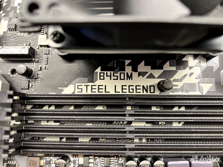 Материнская плата ASRock B450M Steel Legend AM4