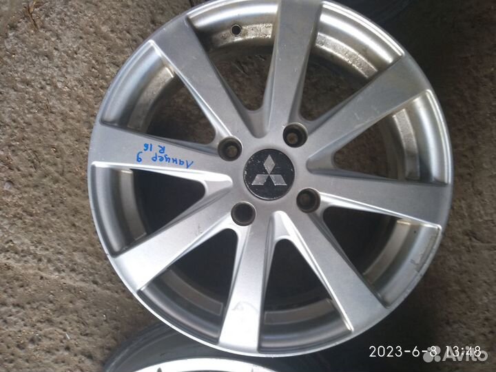 Литые диски mitsubishi lancer iх R16
