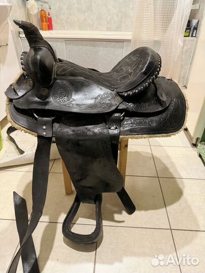 Седло вестерн Таттини на лошадь