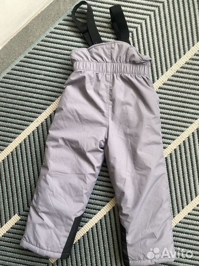 Полукомбинезон зимний для девочки 110