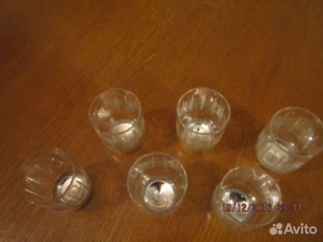 Рюмки хрустальные