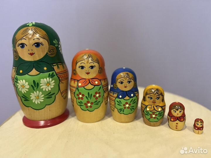 Матрешка деревянная