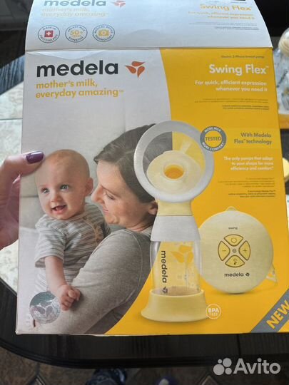 Молокоотсос medela swing flex