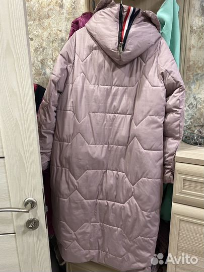 Пуховик женский 46 48 размер длинный