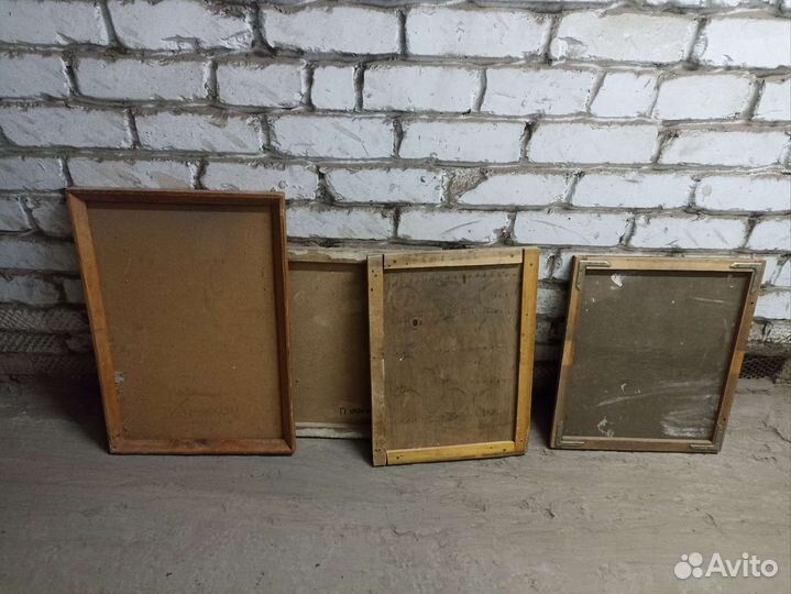 Холст на картоне