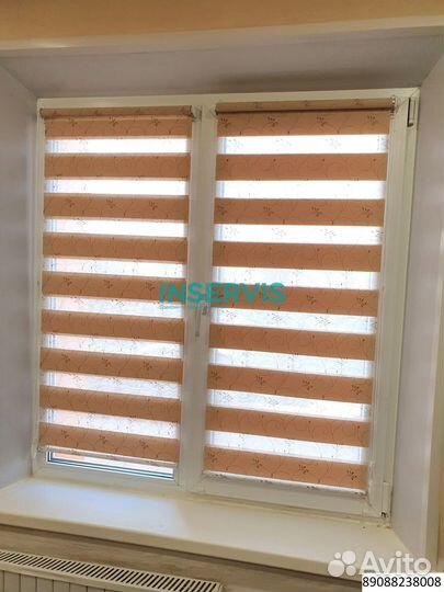 Рулонные шторы на балкон