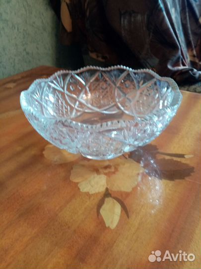Ваза хрустальная СССР