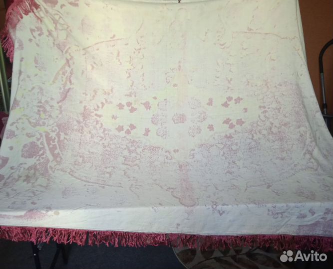 Скатерти плюшевые и шелковые СССР ГДР винтаж