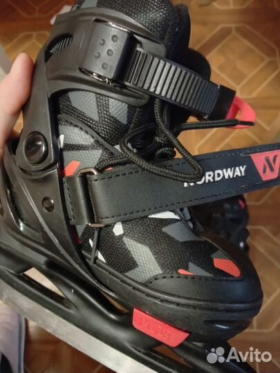 Коньки детские раздвижные с 26 по 32 размер