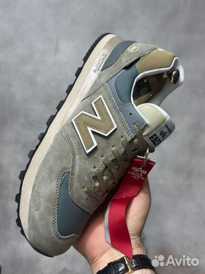 Кроссовки New balance 574 Alpha industries Великан