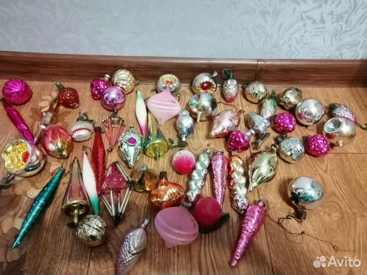 Елочные игрушки СССР