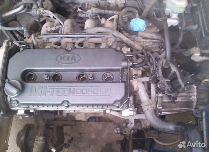 Двс Киа Спектра 1.6л. S6D