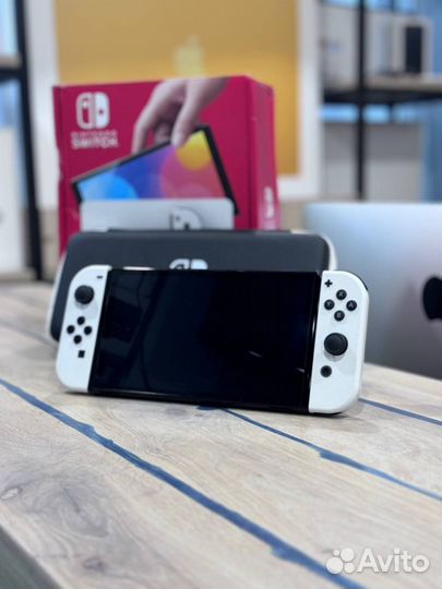 Nintendo switch Oled +256gb (прошитая)