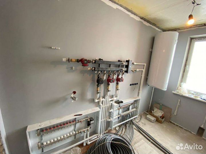 Монтаж систем отопления