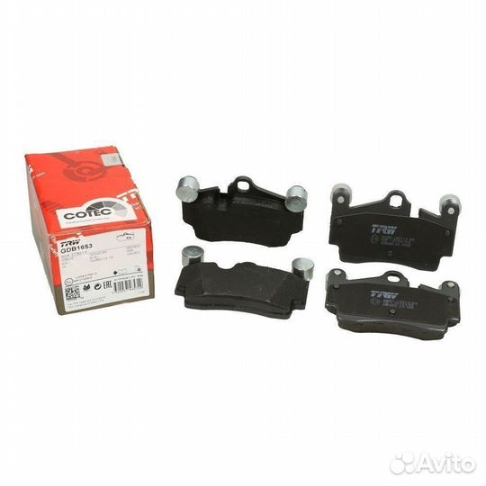 Колодки тормозные дисковые, комплект