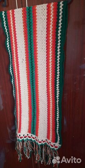 Шарф бу на нитки пряжа