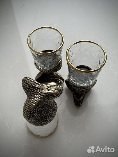 Стопки перевертыши змея кобра 3 шт