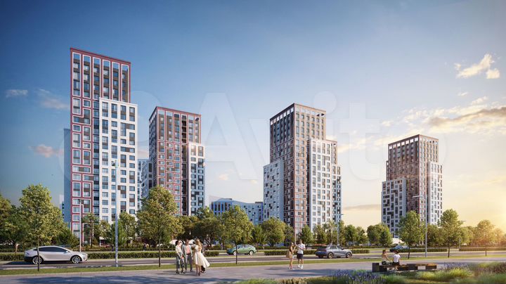 3-к. квартира, 68,4 м², 17/23 эт.