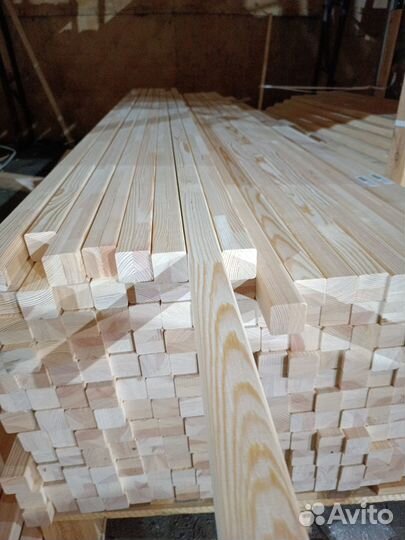 Сращенный мебельный брусок 40х40х2420 мм