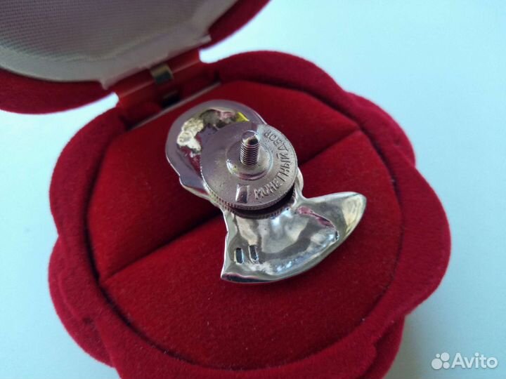 Знак, значок серебро 925. Путин В.В