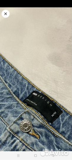 Джинсы широкие