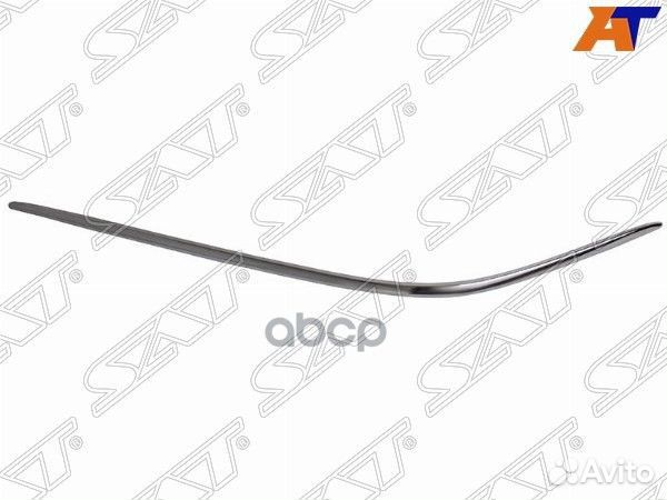 Молдинг бампера mercedes W220 98-02 LH хром