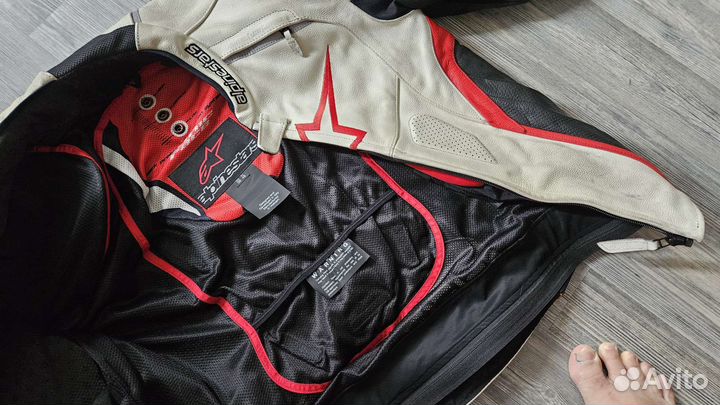 Мотокуртка кожанная Alpinestars GP Plus Jacket