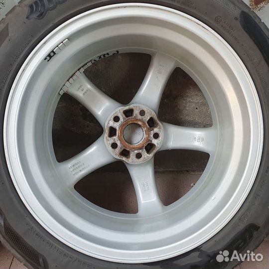Hankook V12 evo2 235/50 R18, диски Radius 5х112 18