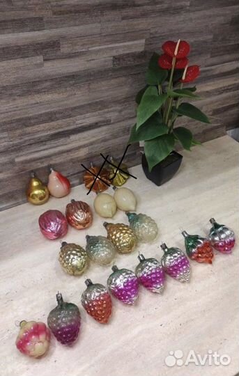 Елочные игрушки СССР