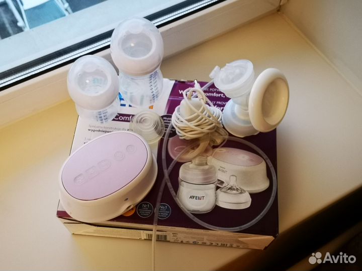 Молокоотсос avent электрический
