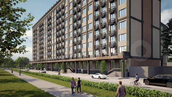 1-к. квартира, 48 м², 6/11 эт.