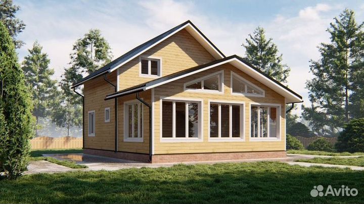 Дом из бруса под ключ