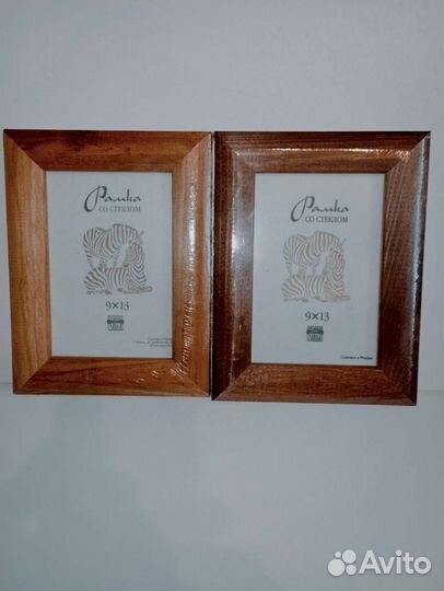 Фоторамка со стеклом 9 х 13 см