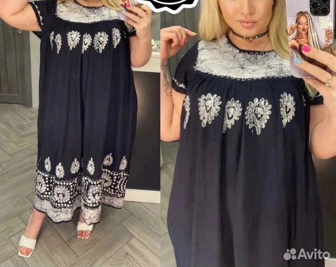 Платье 52р до 66 размер