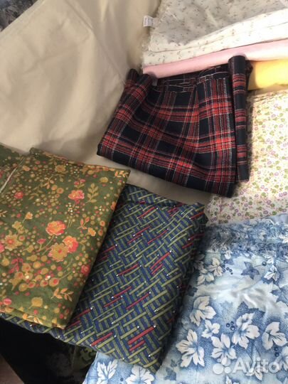 Ткани бязь фланель лен