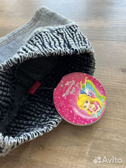 Шорты джинсовые на девочку 110 см