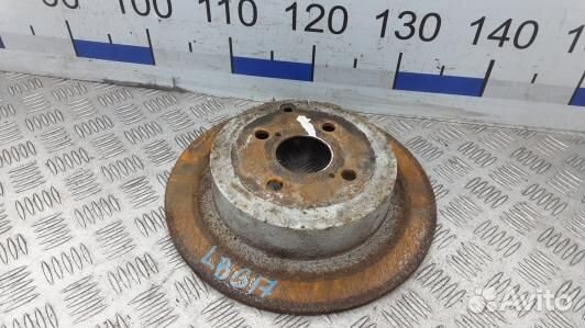 Диск тормозной задний toyota corolla E12 (LBG17LR0