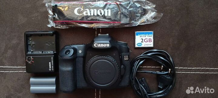 Canon eos 50D с объективом