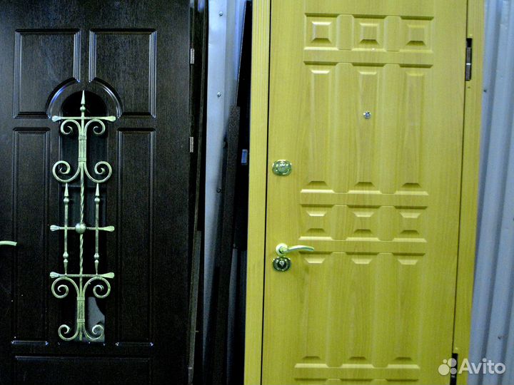 Двери из стали с порошковым покрытием от завода