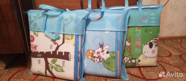 Коврик детский двухсторонний