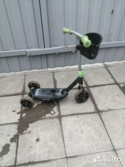 Самокат детский трехколесный