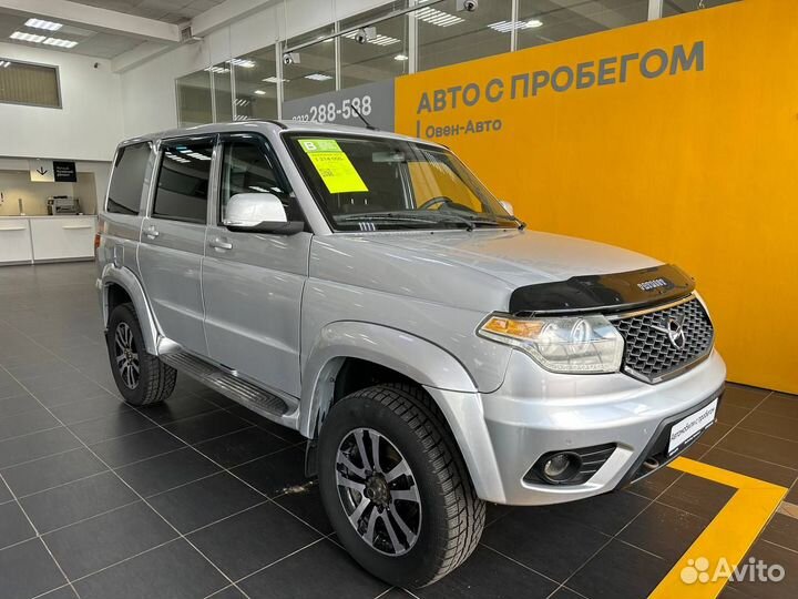 УАЗ Patriot 2.7 МТ, 2017, 100 000 км