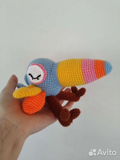 Животные, птички, яйца. Ручная работа. Вязаные