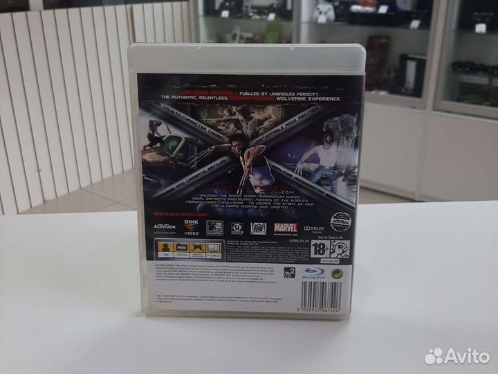 X-Men Origins Wolverine (ps3, б/у)